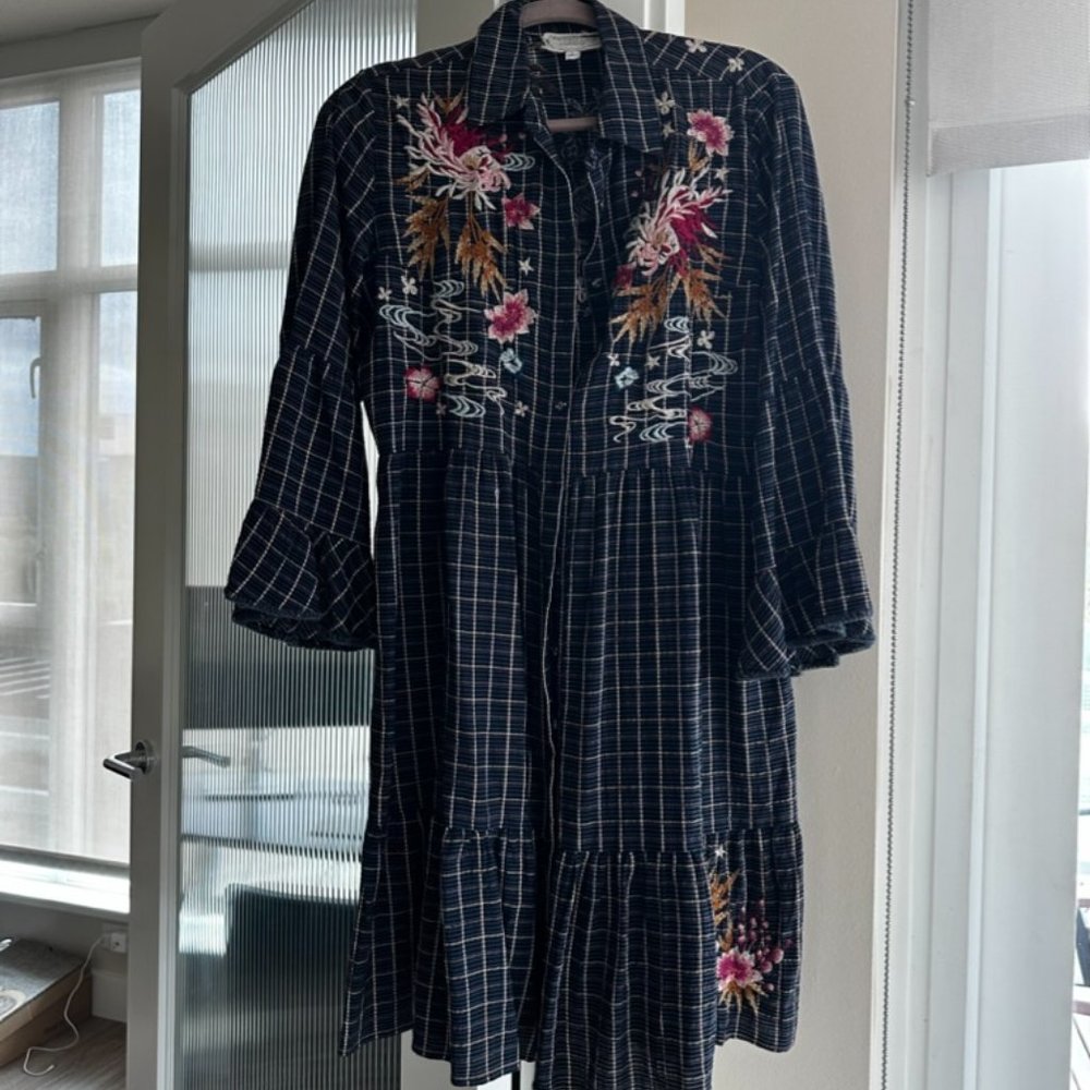 Johnny Was Emiko Easy Tiered Dress